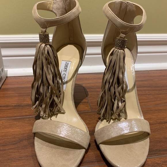 Brand New Jimmy Choo high heel with crystal - Picture 1 of 5